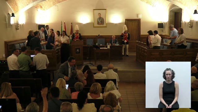 poster Pleno extraordinario (24 de junio de 2026). Elección de Alcalde.